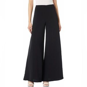 Likely X Revolve Black Wide Split Leg Pant With Stud Detail Side Zipper …